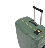 CarryOn Steward Kofferset 2-delig met kliksloten - Grote koffer 100 ltr + 70 ltr middenmaat - groen