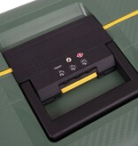 CarryOn Steward Kofferset 2-delig met kliksloten - Grote koffer 100 ltr + 70 ltr middenmaat - groen