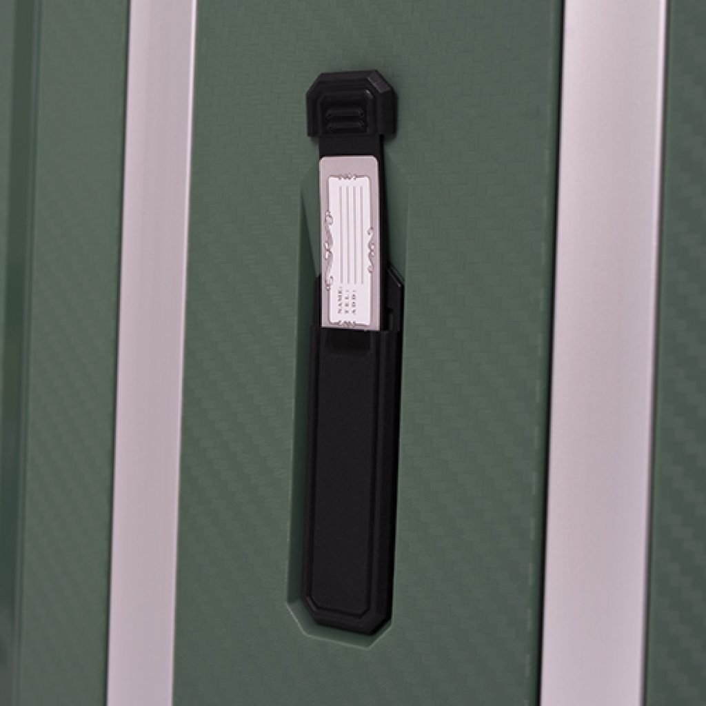 CarryOn Steward Kofferset 2-delig met kliksloten - Grote koffer 100 ltr + 70 ltr middenmaat - groen