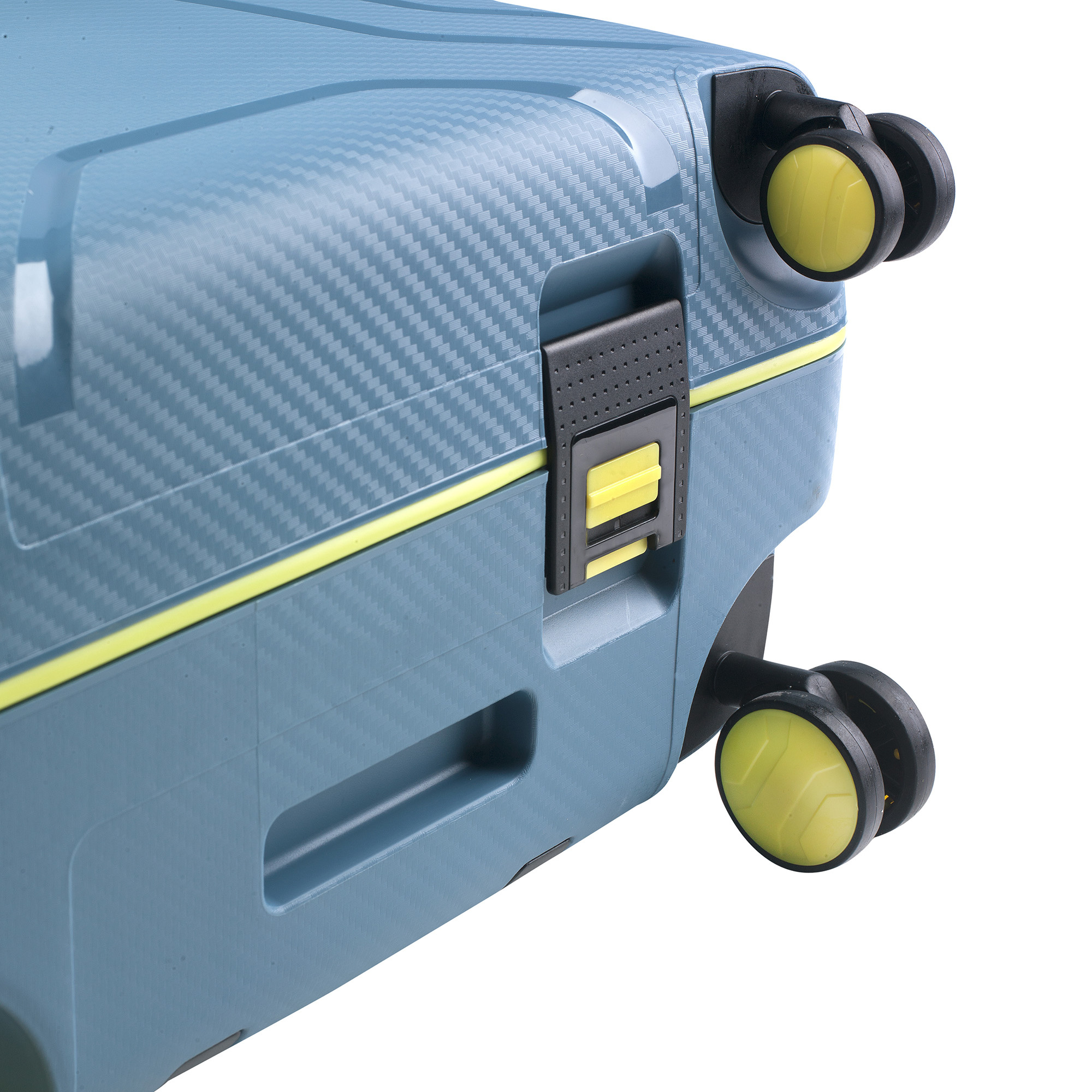 CarryOn Steward Kofferset 2-delig met kliksloten - Grote koffer 100 ltr + 70 ltr middenmaat - blauw