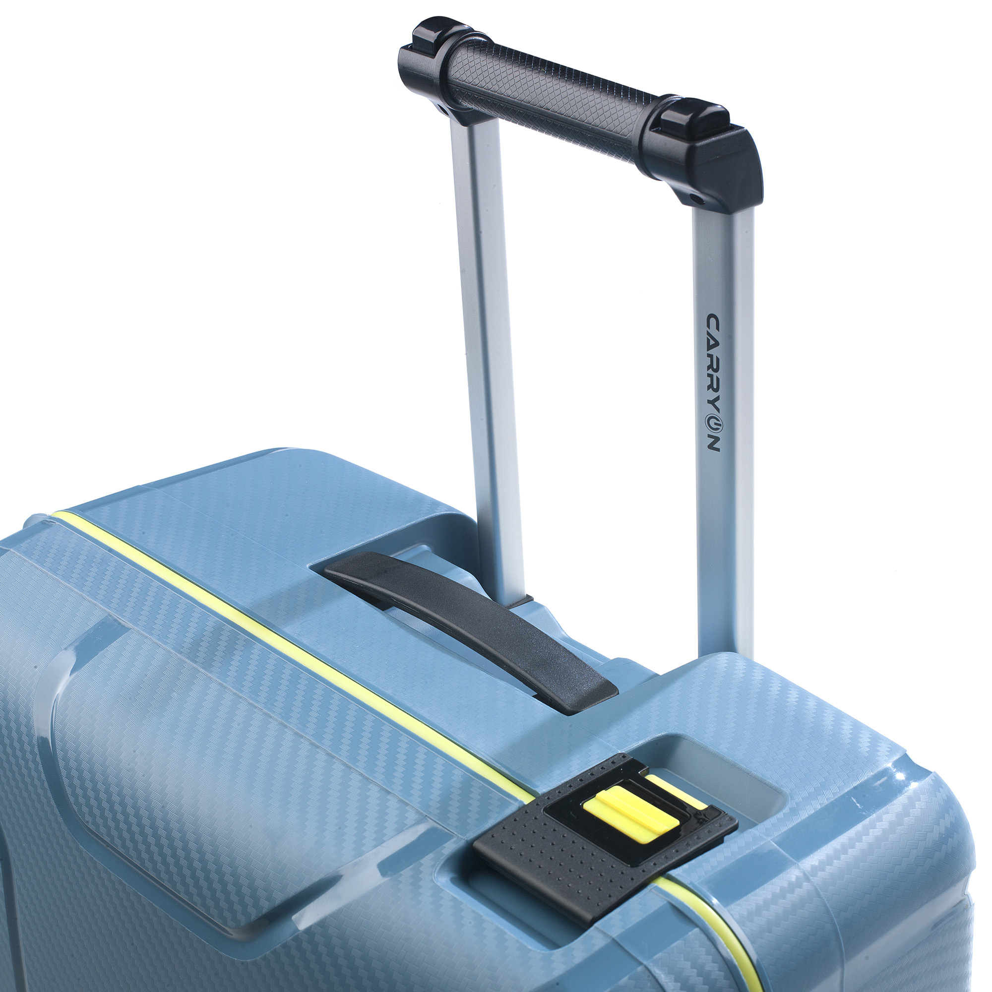 CarryOn Steward Kofferset 2-delig met kliksloten - Grote koffer 100 ltr + 70 ltr middenmaat - blauw