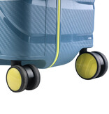 CarryOn Steward Kofferset 2-delig met kliksloten - Grote koffer 100 ltr + 70 ltr middenmaat - blauw