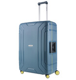 CarryOn Steward Kofferset 2-delig met kliksloten - Grote koffer 100 ltr + 70 ltr middenmaat - blauw