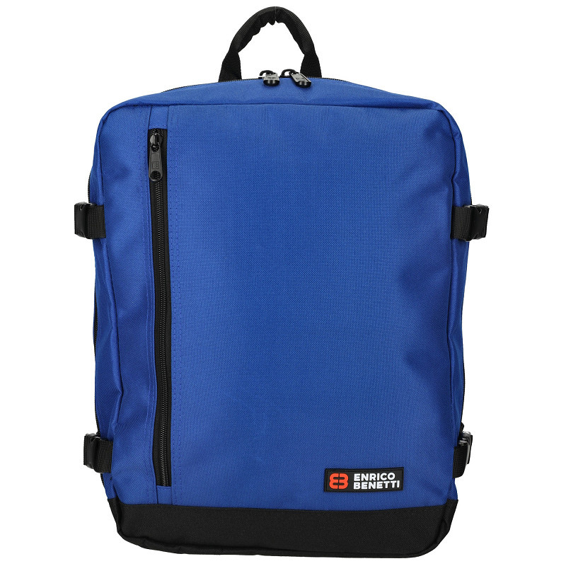 Enrico Benetti Enrico Benetti Amsterdam rugzak underseater - laptop - staalblauw