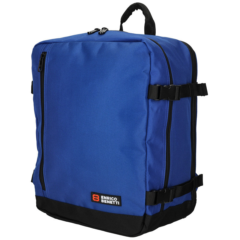 Enrico Benetti Enrico Benetti Amsterdam rugzak underseater - laptop - staalblauw