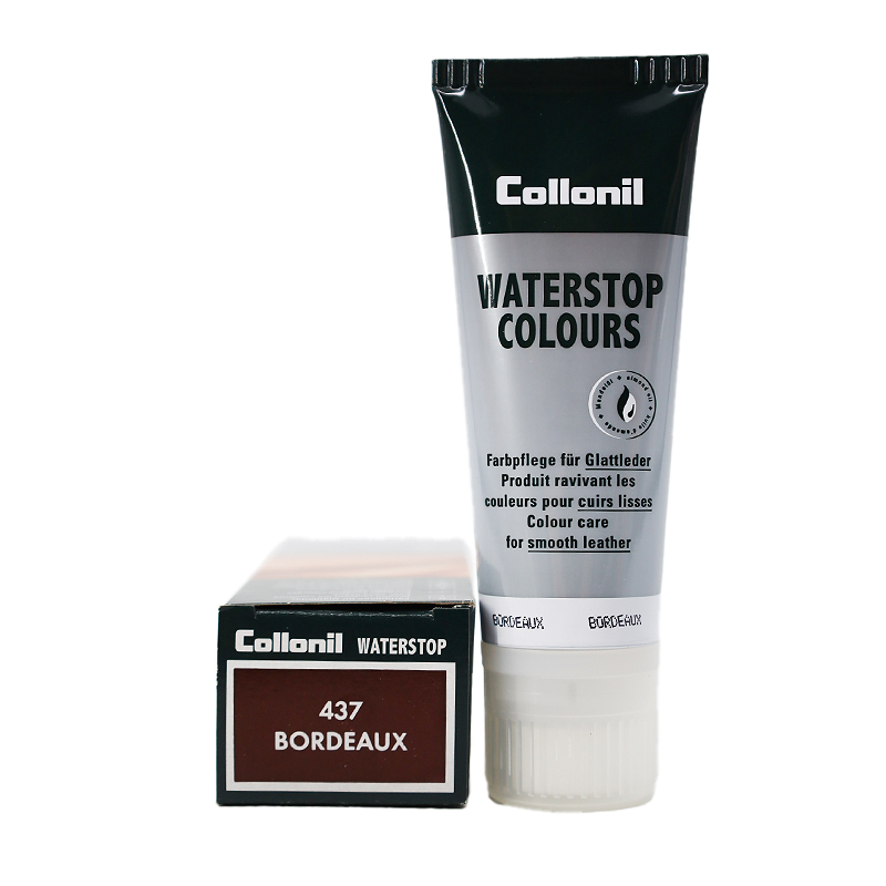 COLLONIL Collonil Waterstop Colours - bordeaux schoensmeer in tube