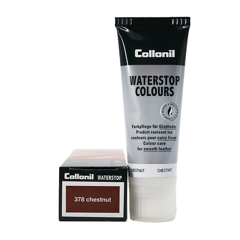 COLLONIL Collonil Waterstop Colours - chestnut schoensmeer in tube