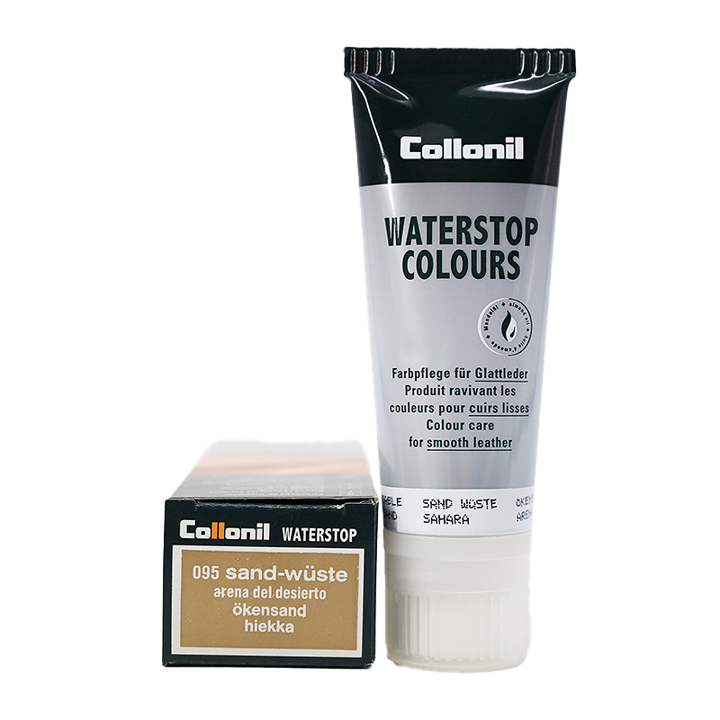 COLLONIL Collonil Waterstop Colours - zandkleurige schoensmeer in tube