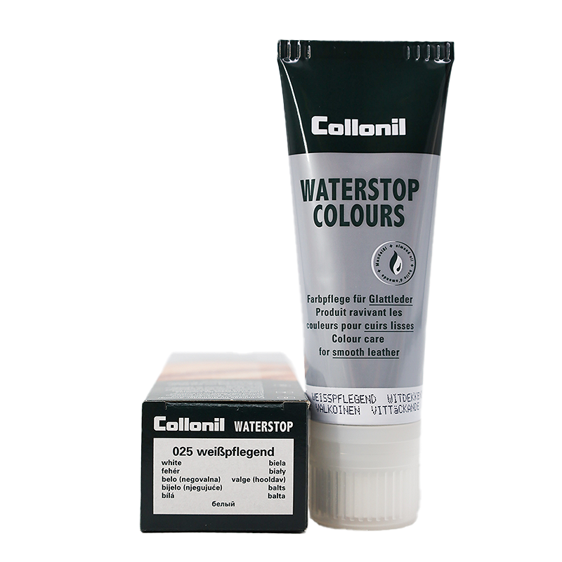 COLLONIL Collonil Waterstop Colours - witdekkende schoensmeer in tube