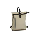 Daniel Ray Daniel Ray Yeppoon  Rolltop Rugtas - Gecoat Canvas - beige