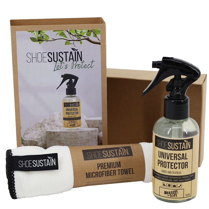 SHOESUSTAIN Shoesustain Protect Kit – bescherming voor sneakers, schoenen en textiel