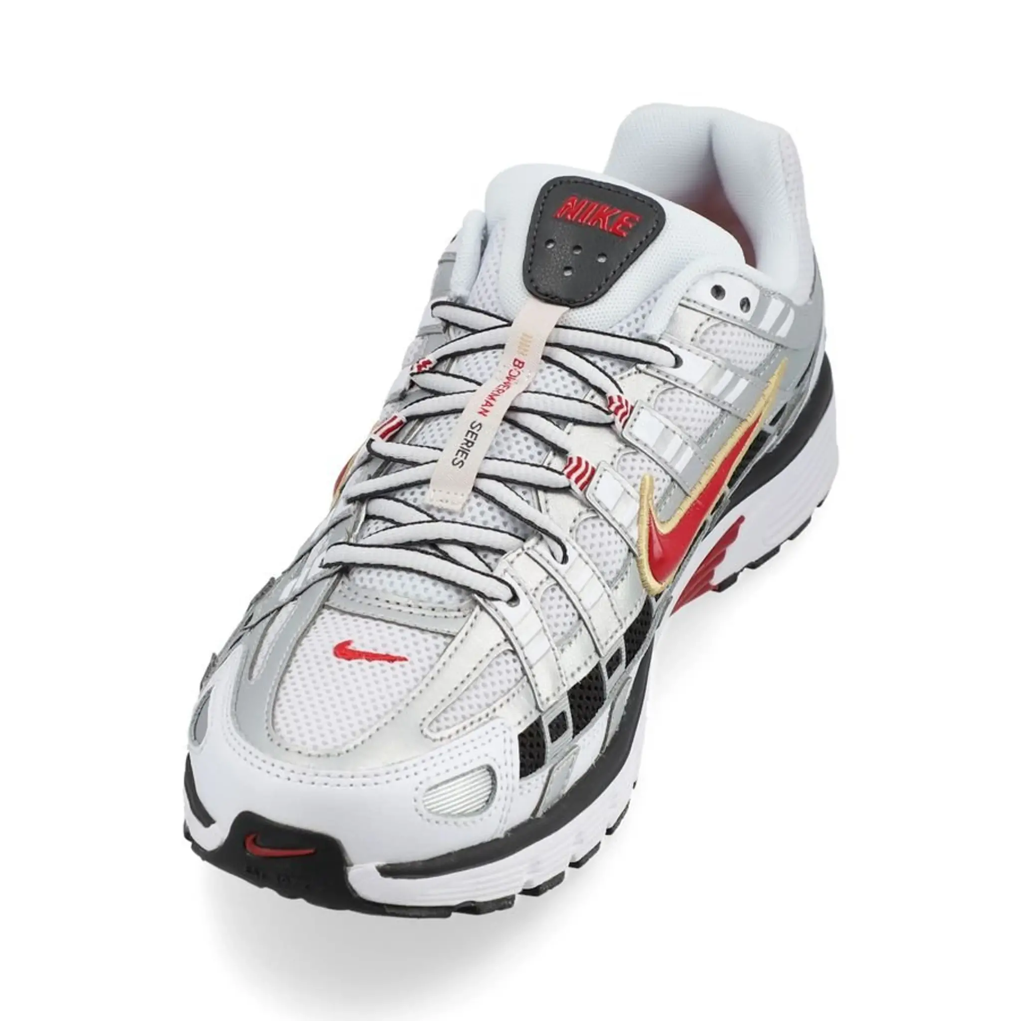 Ringpoint Ovale veters - wit/zwart - 120cm - voor Nike P6000