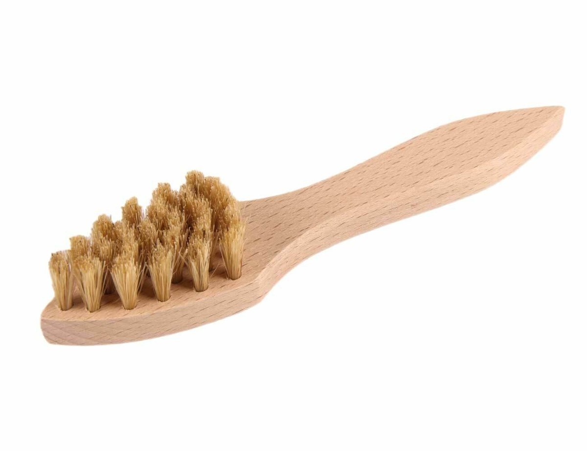 ShoeSupply.eu Opbrengborstel puntig - schoenborstel in handige vormgeving