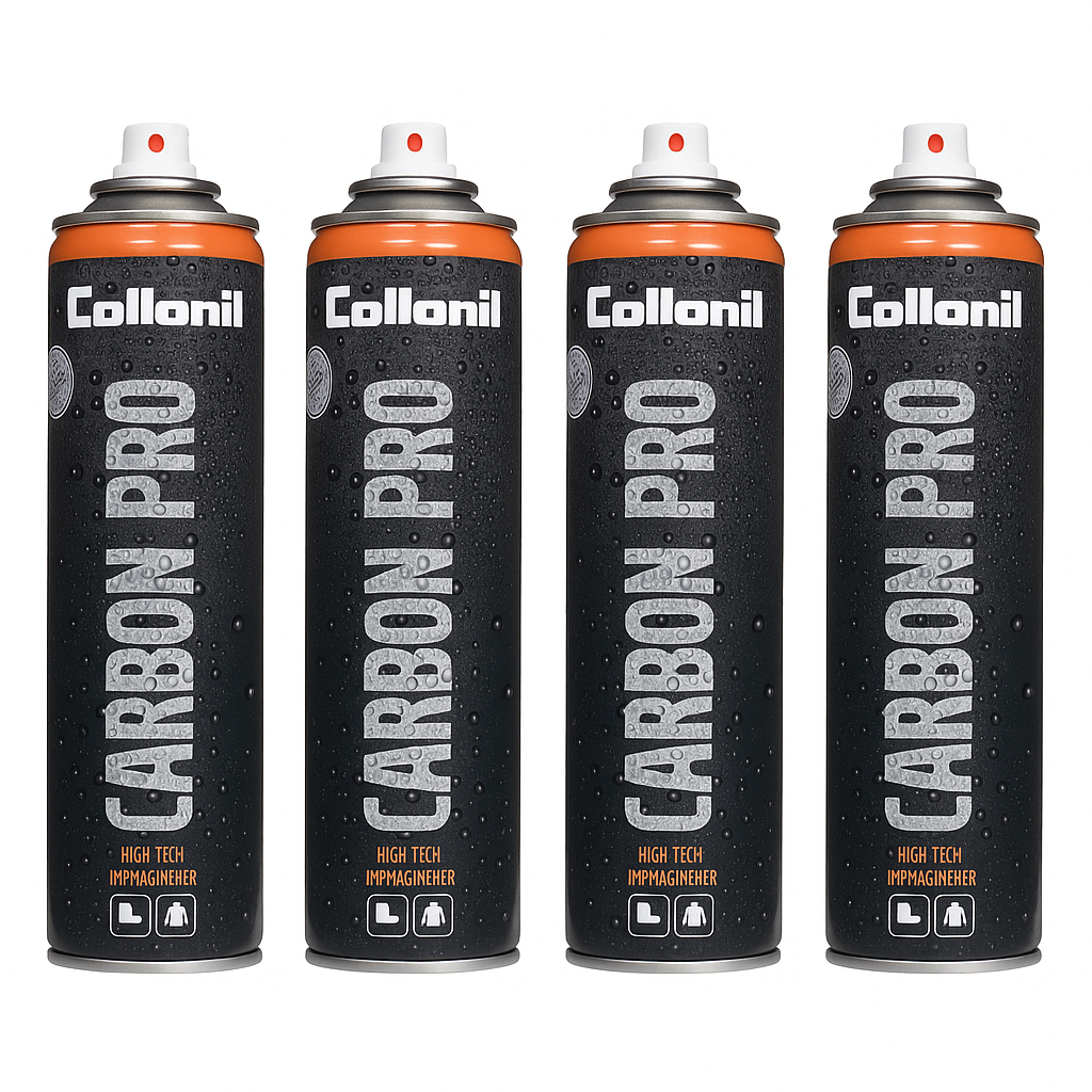 COLLONIL Collonil Carbon Pro spray 4 stuks – Complete bescherming voor schoenen