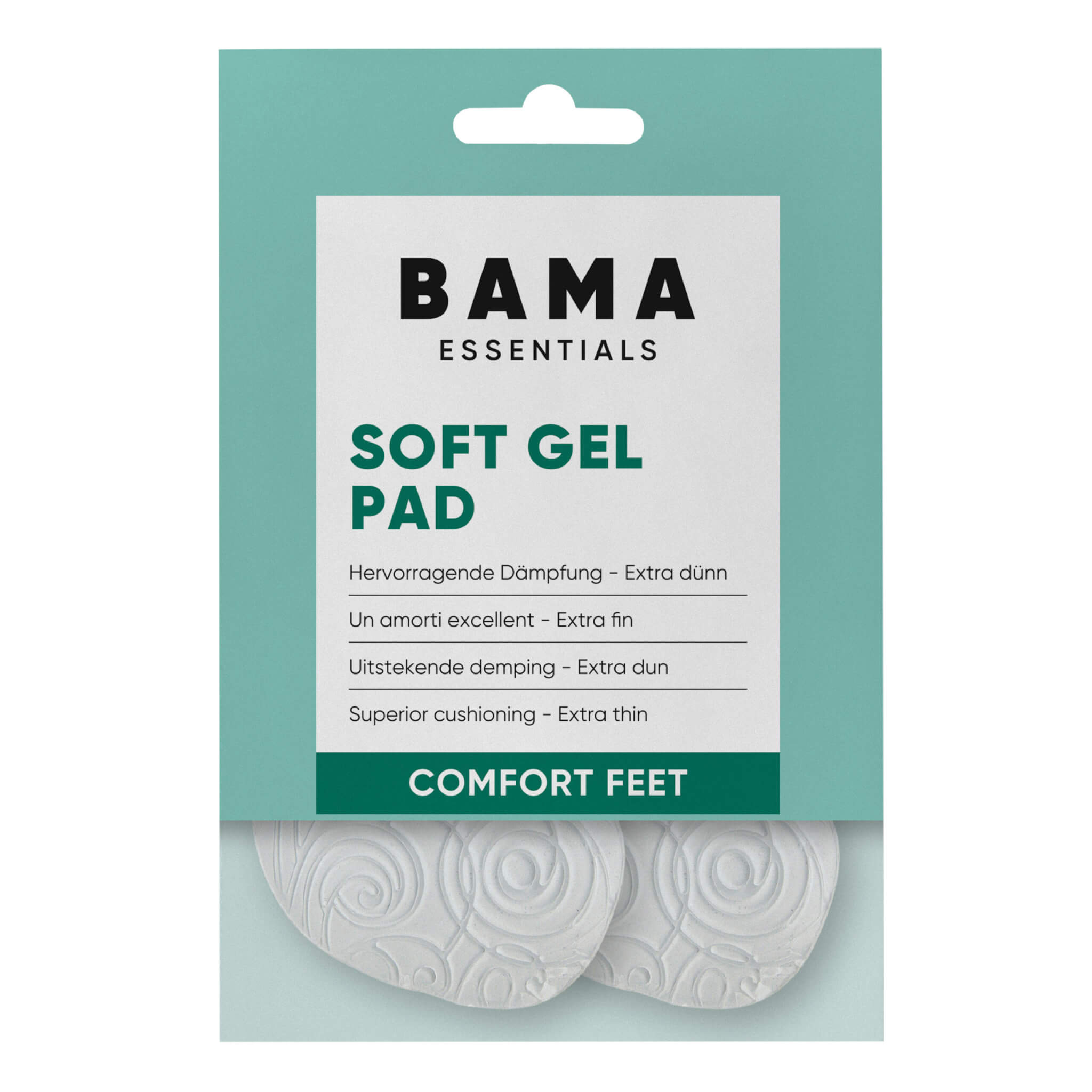 BAMA Bama Essentials Soft Gel Pad – ultradun gel kussen voor voorvoetcomfort