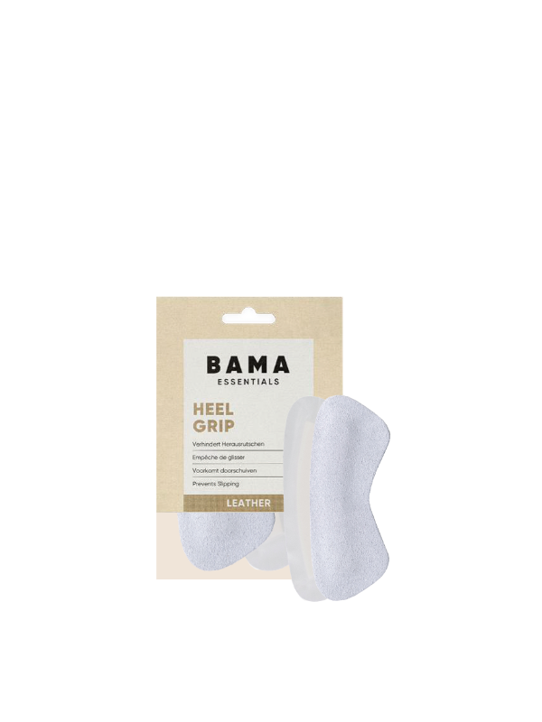 BAMA Bama Essentials Heel Grip – grijs suède hielkussen tegen slippen