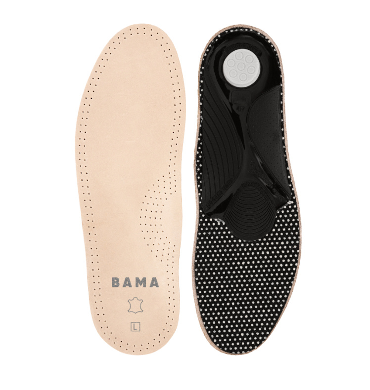BAMA Bama Premium Leather Footbed – leren steunzool met ondersteuning