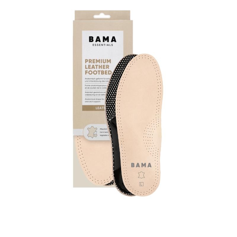 BAMA Bama Premium Leather Footbed – leren steunzool met ondersteuning