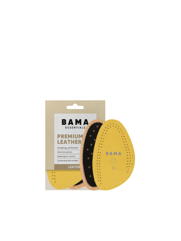 BAMA Bama Premium Leather ½ – halve leren inlegzool met geurcontrole