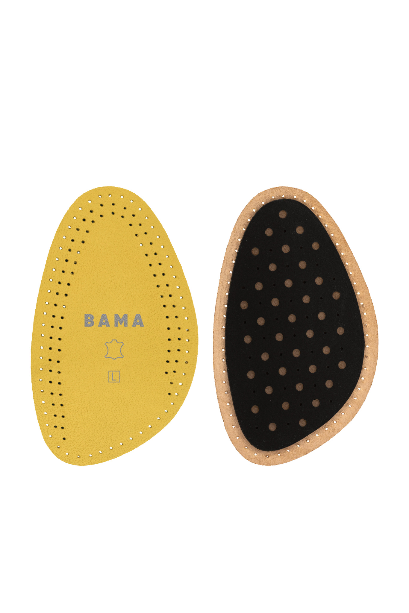 BAMA Bama Premium Leather ½ – halve leren inlegzool met geurcontrole