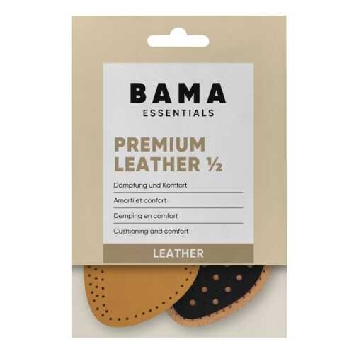 BAMA Bama Premium Leather ½ – halve leren inlegzool met geurcontrole