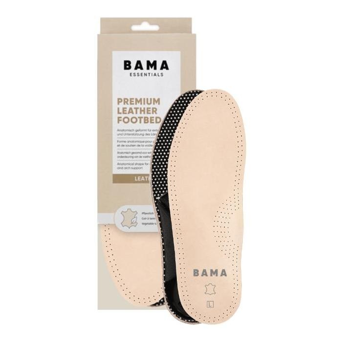 BAMA Bama Premium Leather Footbed – leren steunzool met ondersteuning