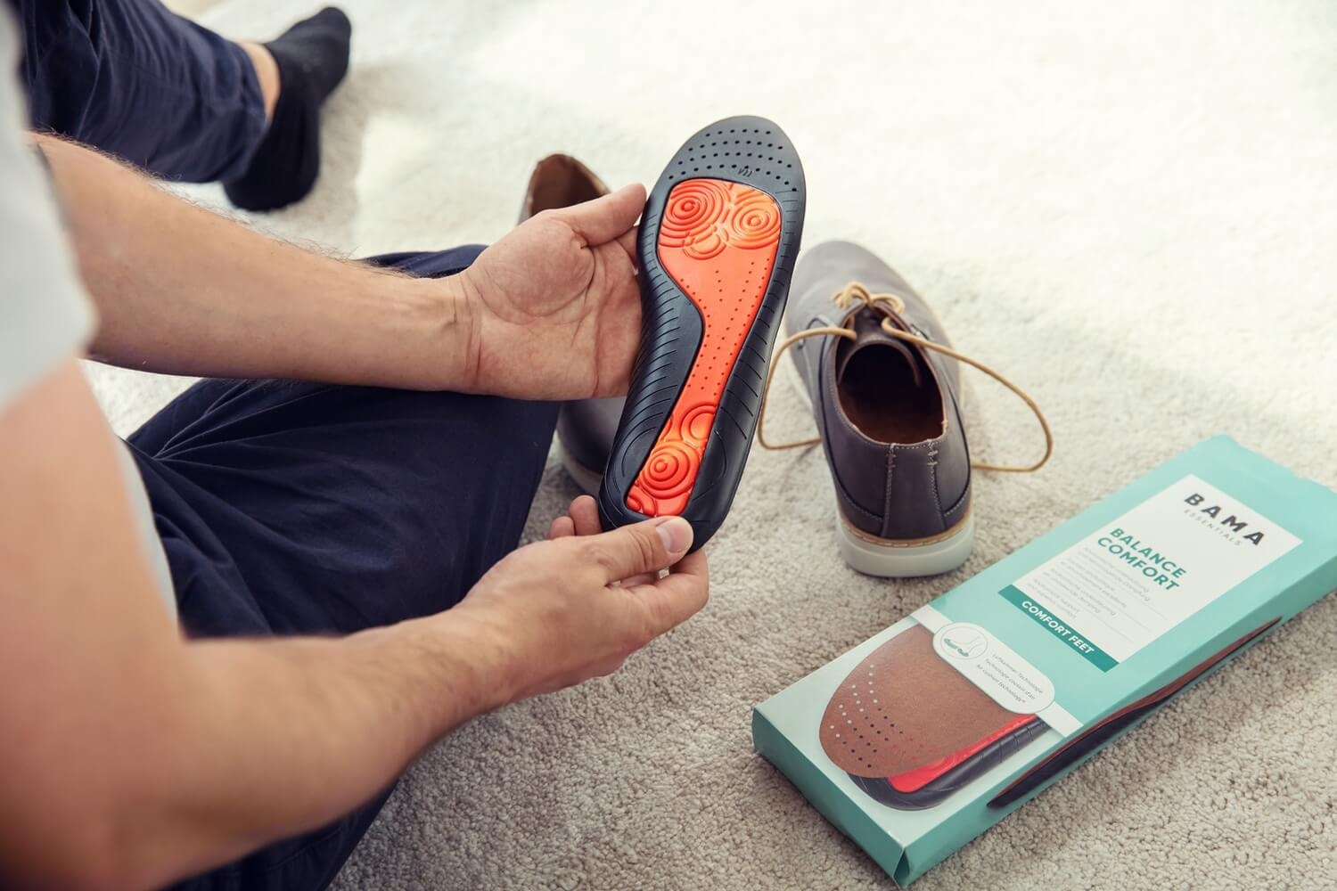 BAMA Bama Balance Comfort voetbed – inlegzool met gelkussens en steun