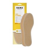 BAMA Bama Dry & Fresh inlegzool – badstof insert voor blote voeten