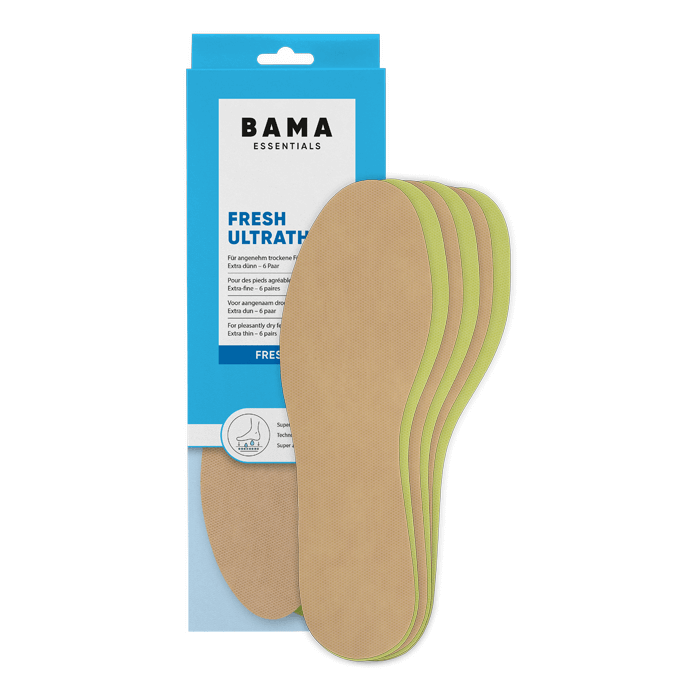 BAMA Bama Fresh Ultrathin inlegzool – ultradun & geurneutraliserend (3 paar)