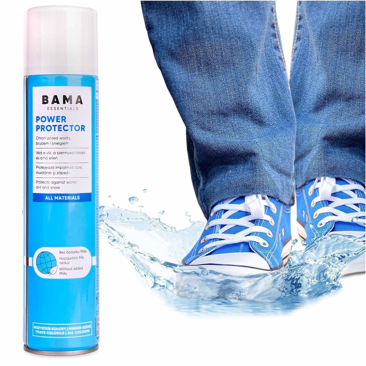 BAMA Bama Power Protector 400ml – waterproof spray schoenen (300ml + 100ml gratis)
