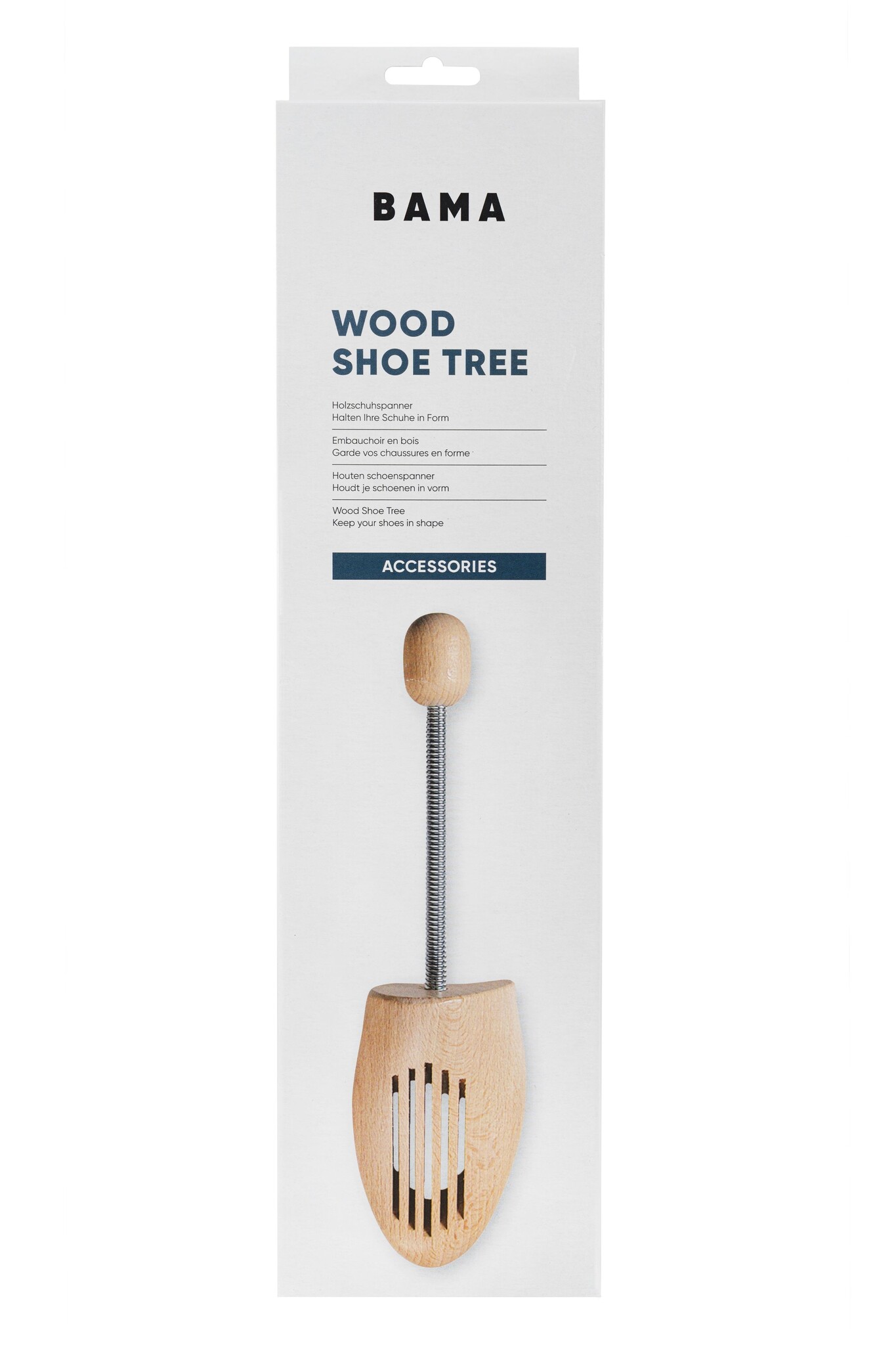 BAMA Bama houten schoenspanner – massief hout voor vormbehoud schoenen