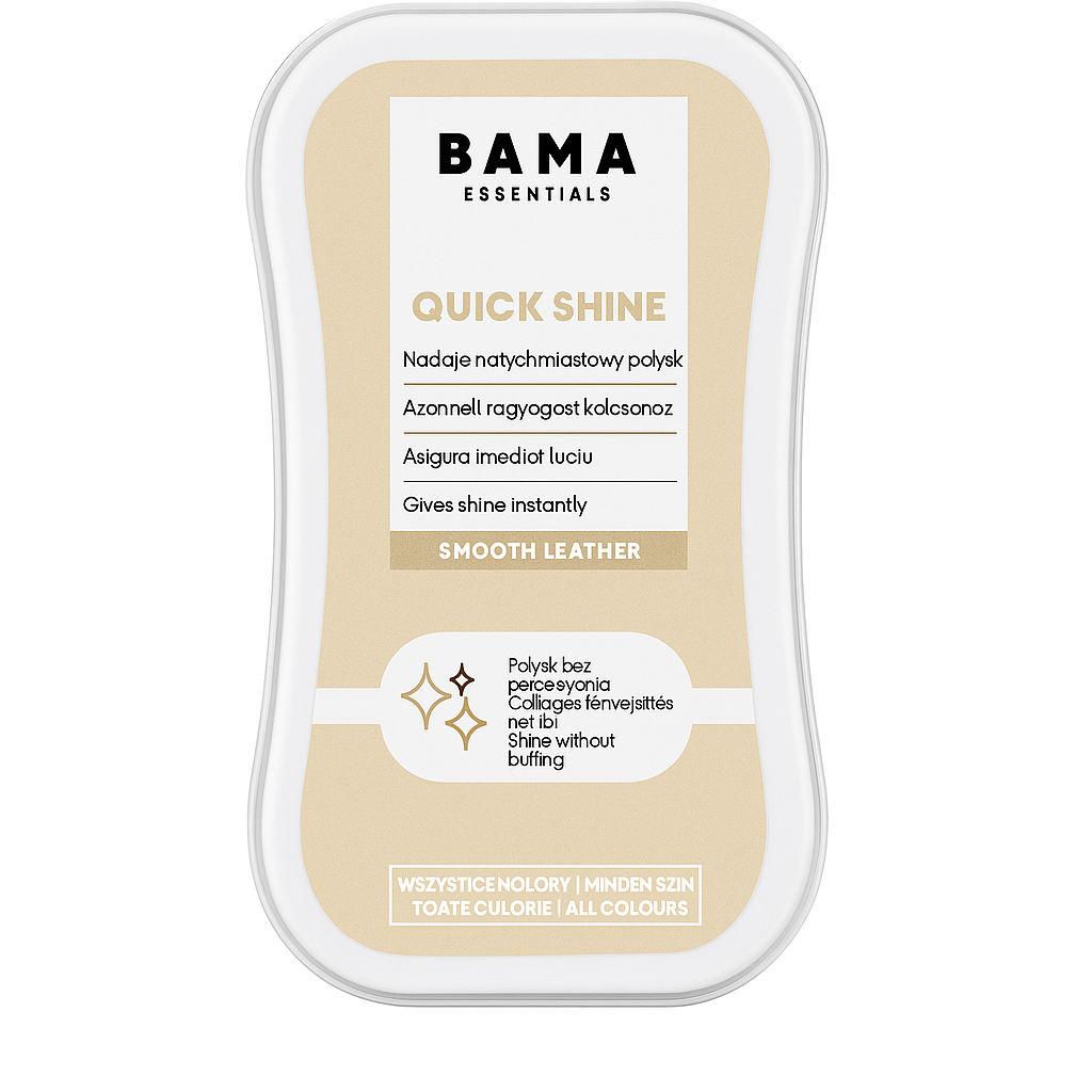 BAMA Bama Quick Shine – glansspons voor gladleren schoenen