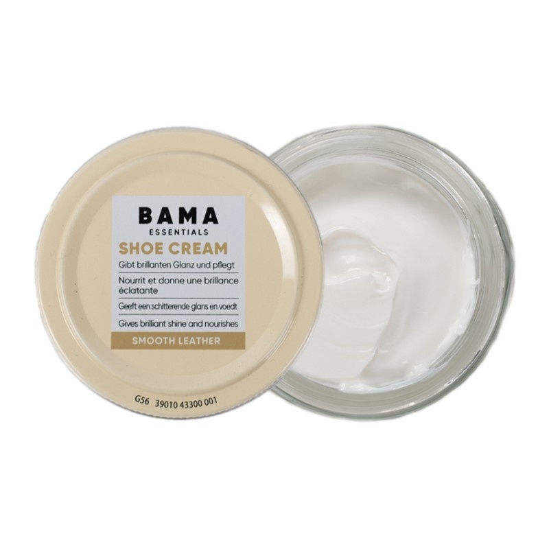 BAMA Bama schoensmeer kleurloos – voedende schoenpoets voor glad leer (50ml)