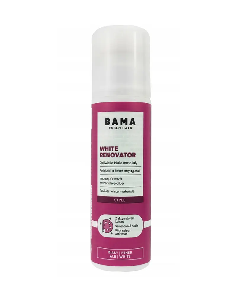 BAMA Bama White Renovator – dekcrème voor witte leren schoenen en sneakers (75ml)