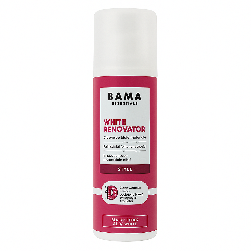 BAMA Bama White Renovator – dekcrème voor witte leren schoenen en sneakers (75ml)