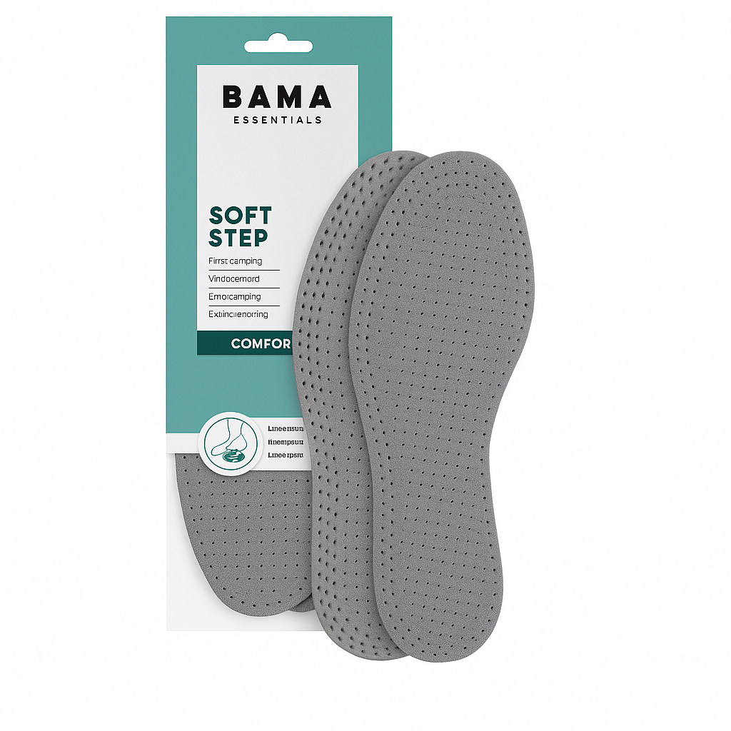 BAMA Bama Soft Step – comfortabele inlegzolen voor dagelijks gebruik