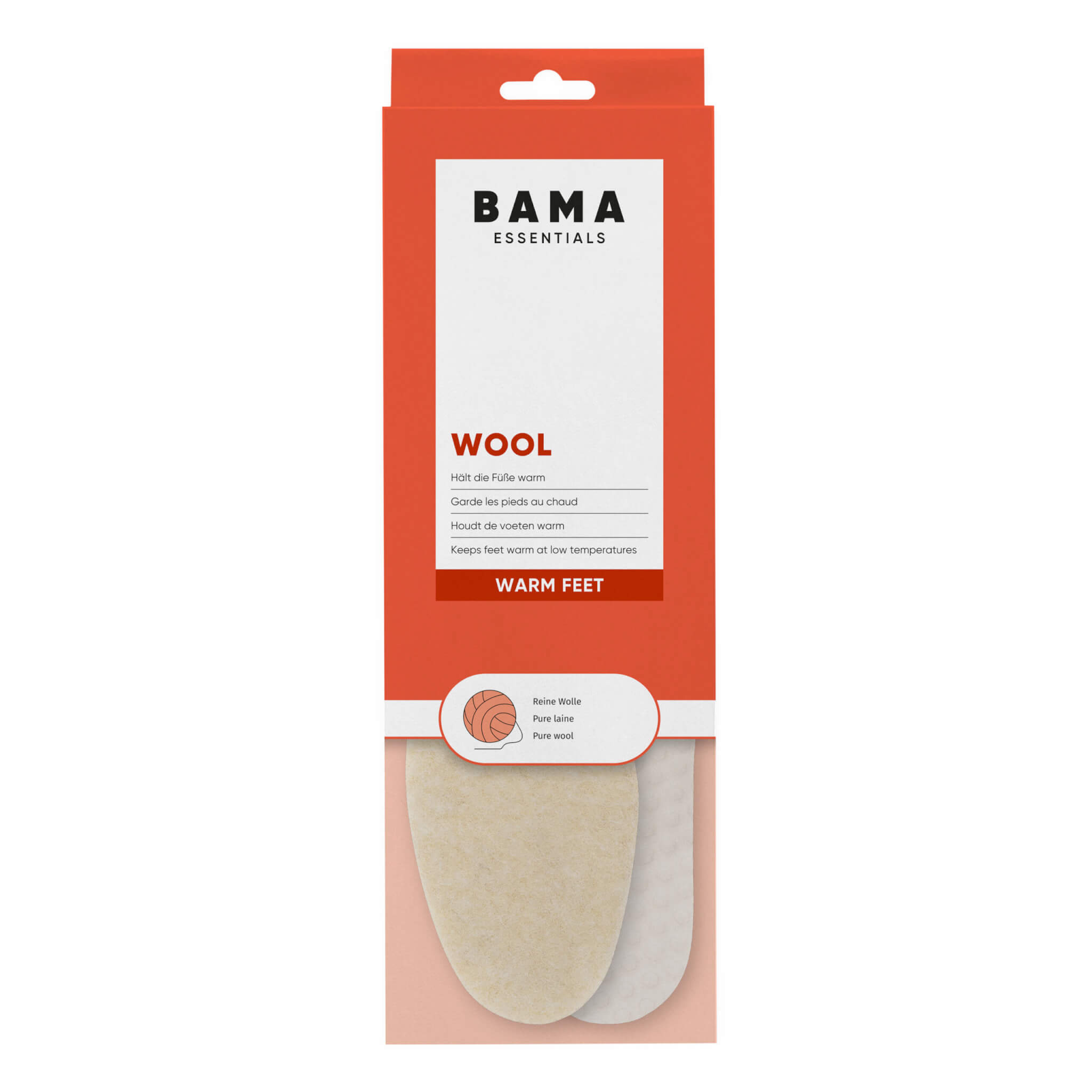 BAMA Bama Wool – warme wollen inlegzolen, vervanger van Bama Warm Wool