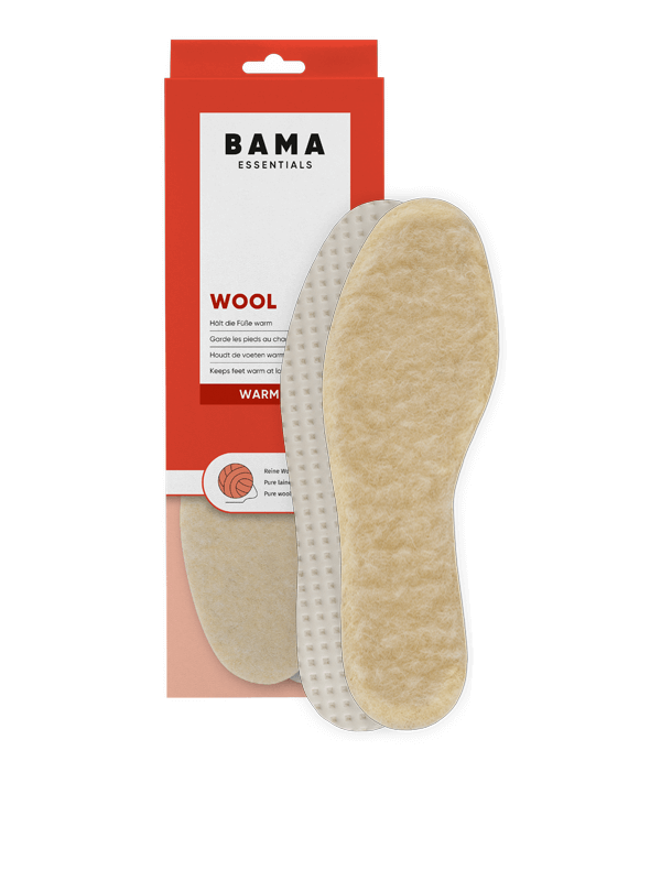 BAMA Bama Wool – warme wollen inlegzolen, vervanger van Bama Warm Wool