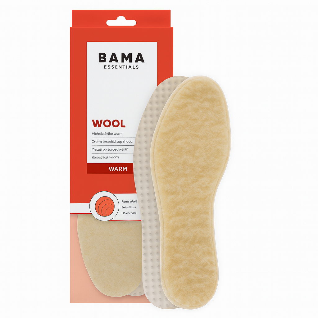BAMA Bama Wool – warme wollen inlegzolen, vervanger van Bama Warm Wool