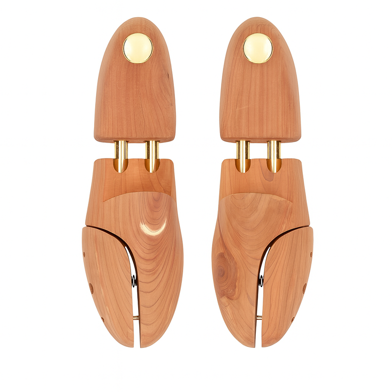 DELFA Cedar Star: cederhout schoenspanner, schoenlijsten voor elke schoen, beige, 37-38