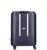 Enrico Benetti Enrico Benetti koffer 75 cm Navy Blue – lichtgewicht met TSA-slot