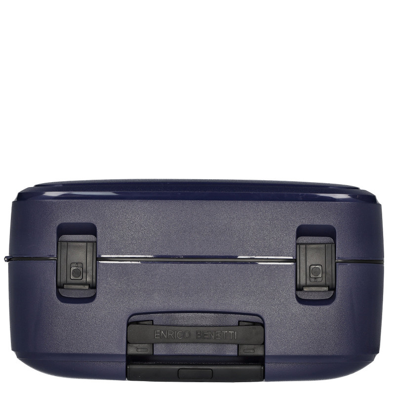 Enrico Benetti Enrico Benetti koffer 75 cm Navy Blue – lichtgewicht met TSA-slot