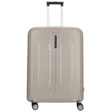 Enrico Benetti Enrico Benetti koffer 75 cm Taupe – lichtgewicht met TSA-slot
