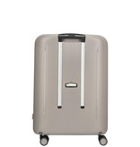 Enrico Benetti Enrico Benetti koffer 75 cm Taupe – lichtgewicht met TSA-slot