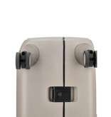 Enrico Benetti Enrico Benetti koffer 75 cm Taupe – lichtgewicht met TSA-slot