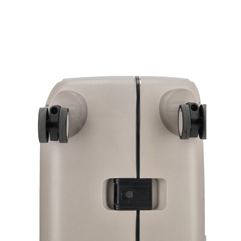 Enrico Benetti Enrico Benetti koffer 75 cm Taupe – lichtgewicht met TSA-slot