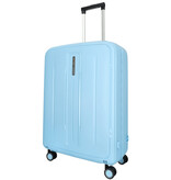 Enrico Benetti Enrico Benetti koffer 75 cm Light Blue – lichtgewicht met TSA-slot