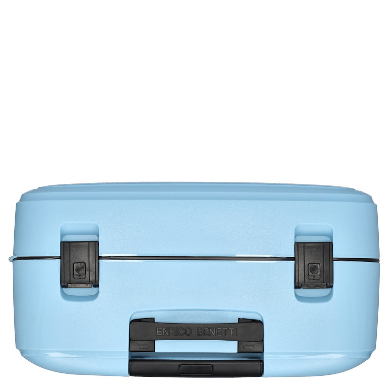 Enrico Benetti Enrico Benetti koffer 75 cm Light Blue – lichtgewicht met TSA-slot