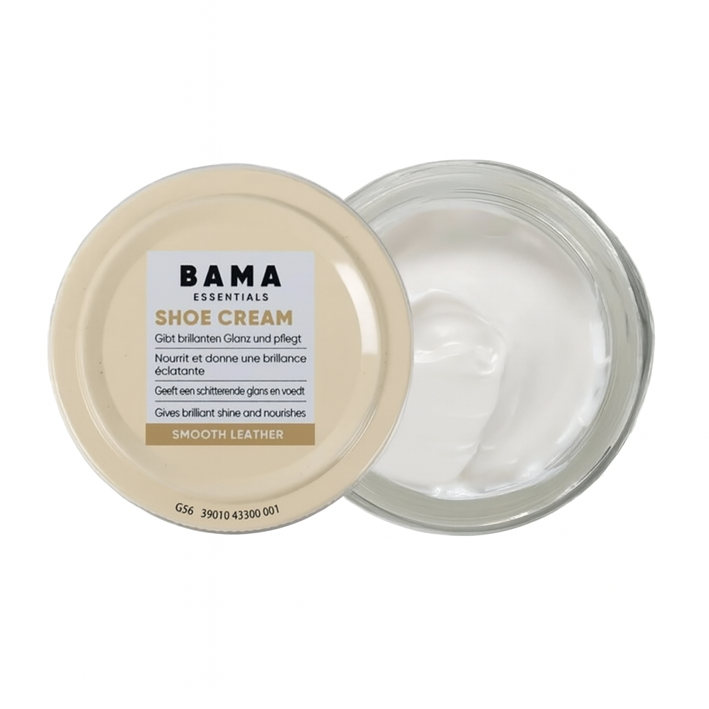 BAMA Bama schoensmeer kleurloos – voedende schoenpoets voor glad leer (50ml)