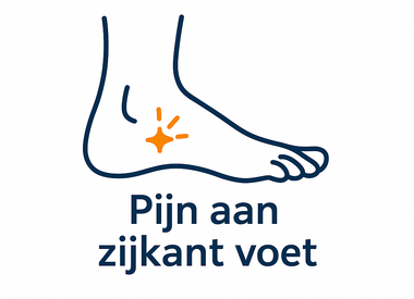 Pijn zijkant voet